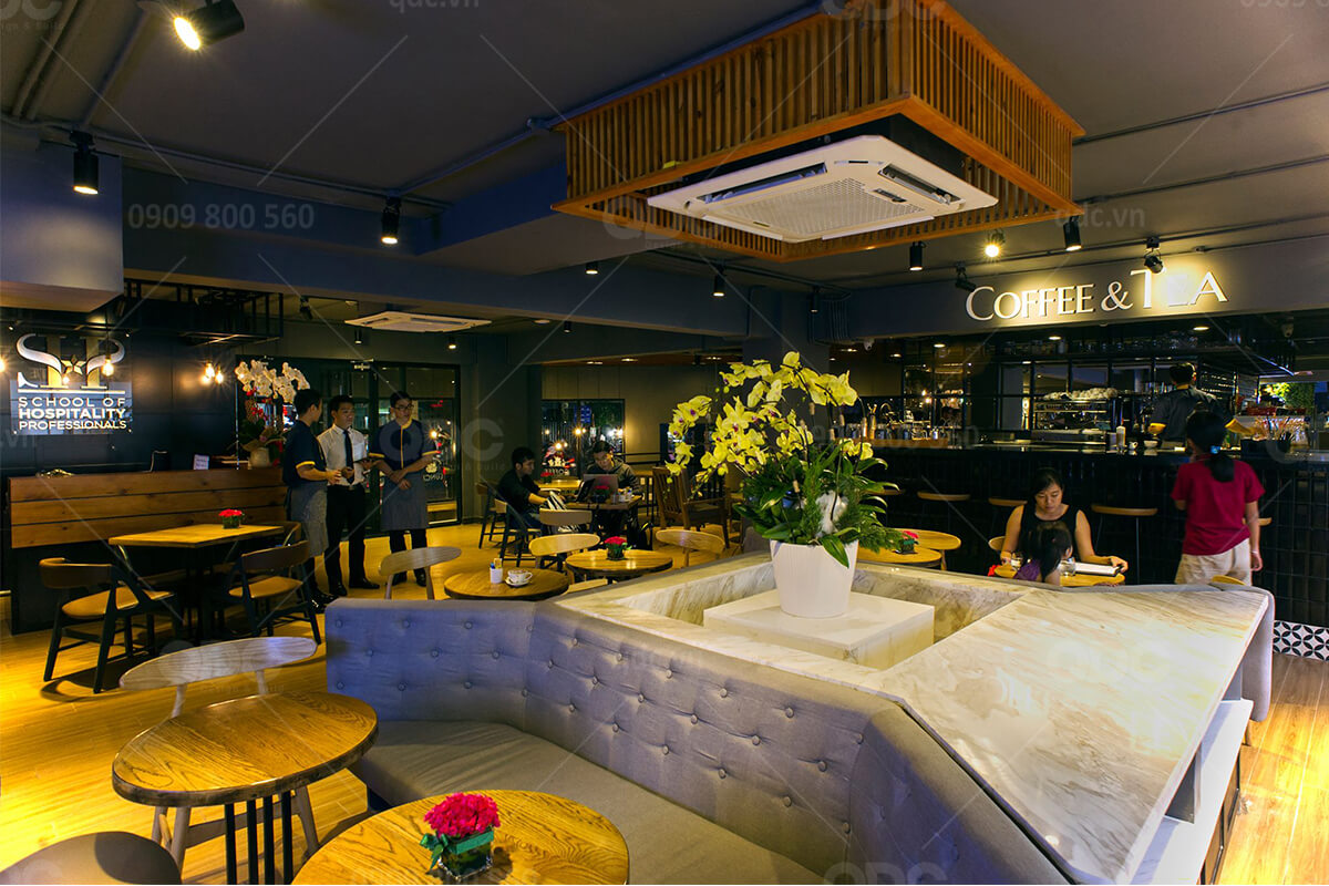 thiết kế nhà hàng Âu SHP Gourmet