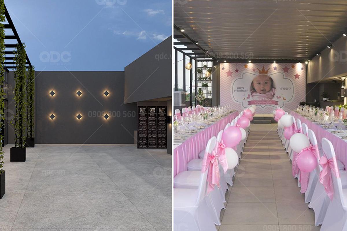 thiết kế nhà hàng Âu SHP Gourmet