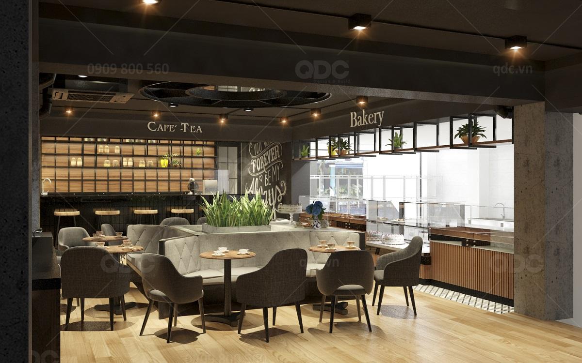 thiết kế nhà hàng Âu SHP Gourmet