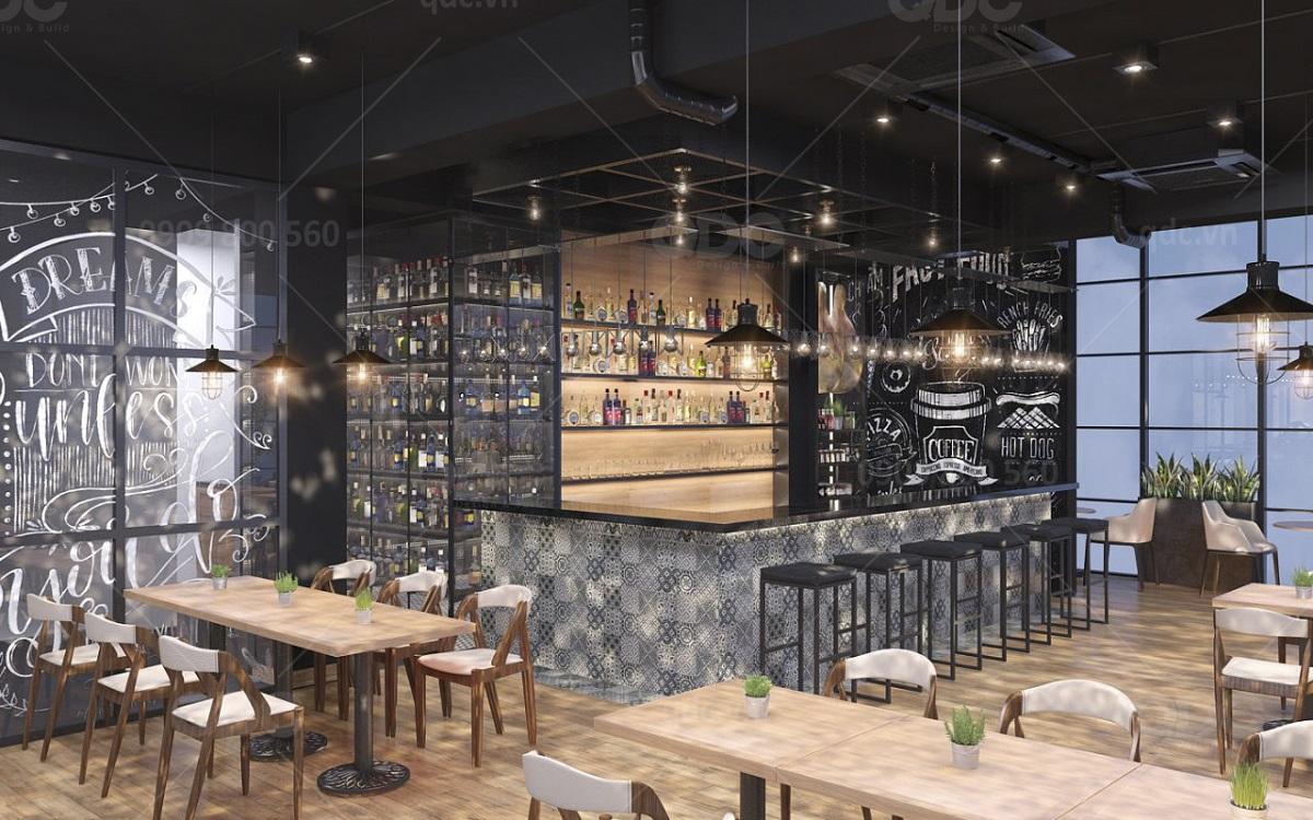 thiết kế nhà hàng Âu SHP Gourmet