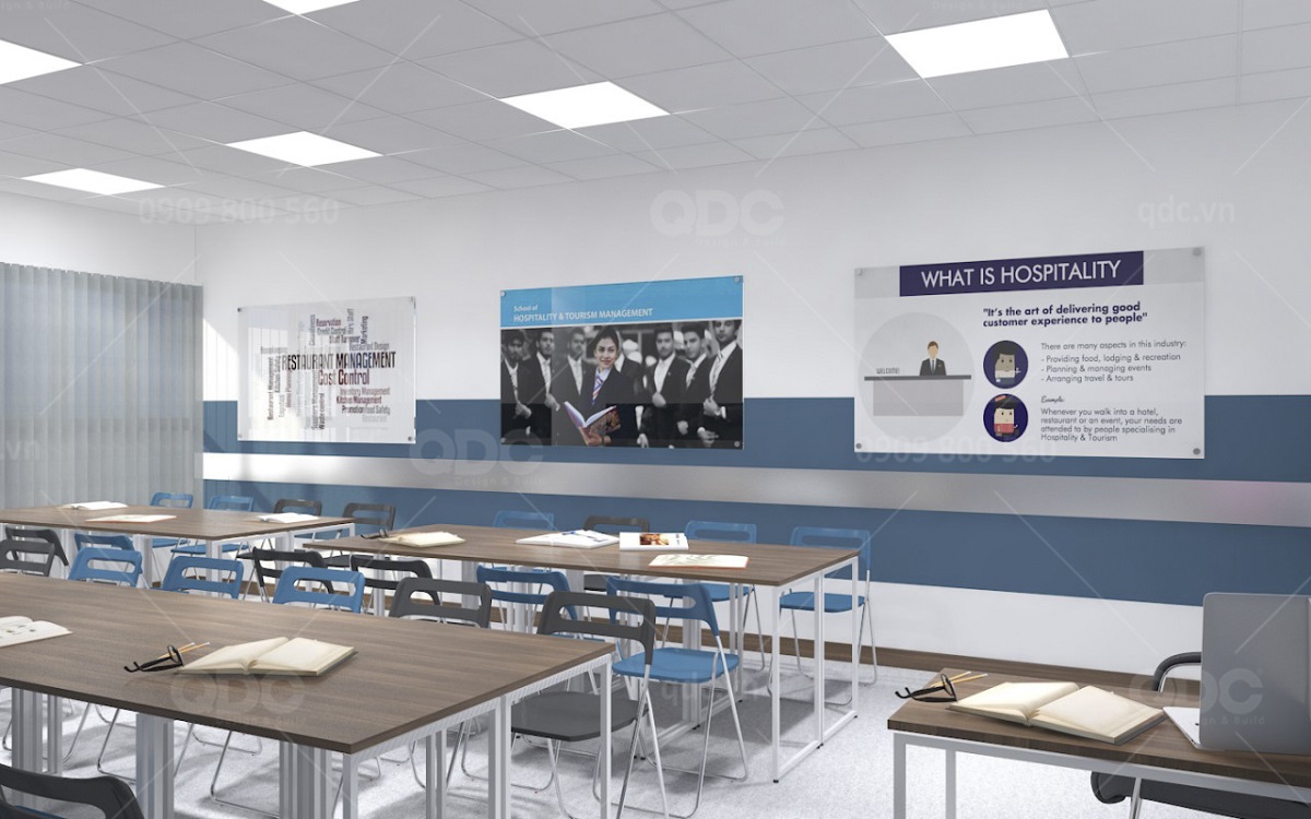 thiết kế nhà hàng Âu SHP Gourmet