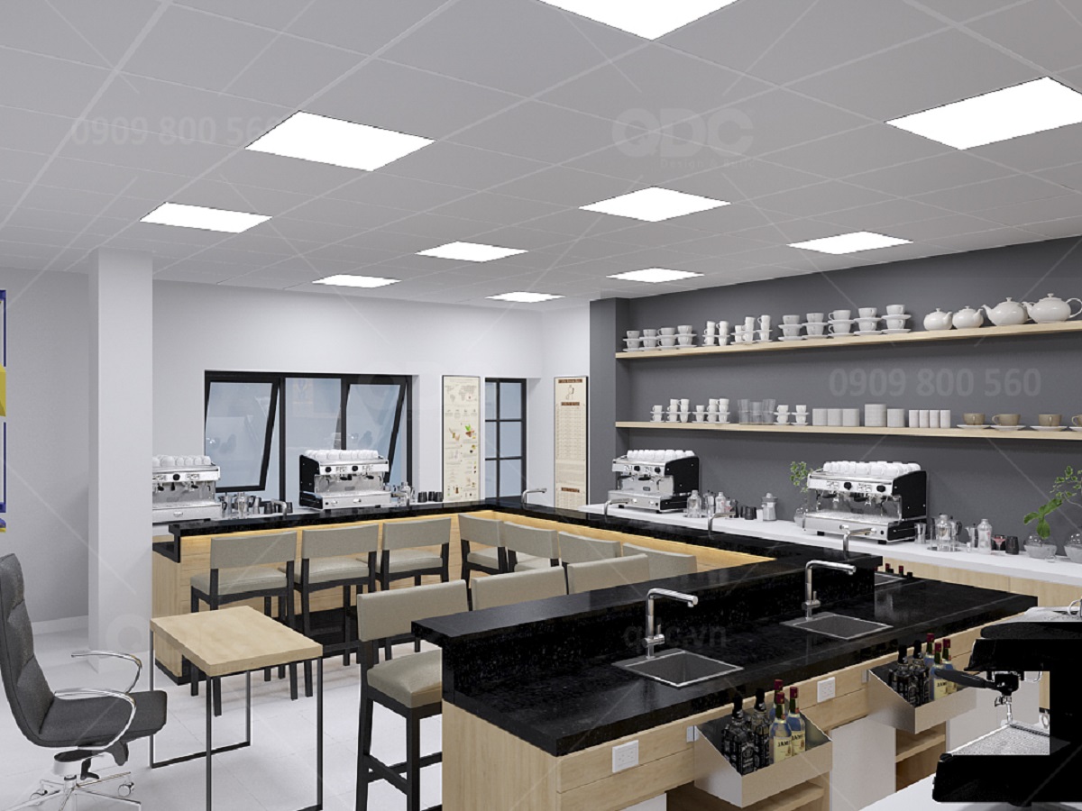 thiết kế nhà hàng Âu SHP Gourmet