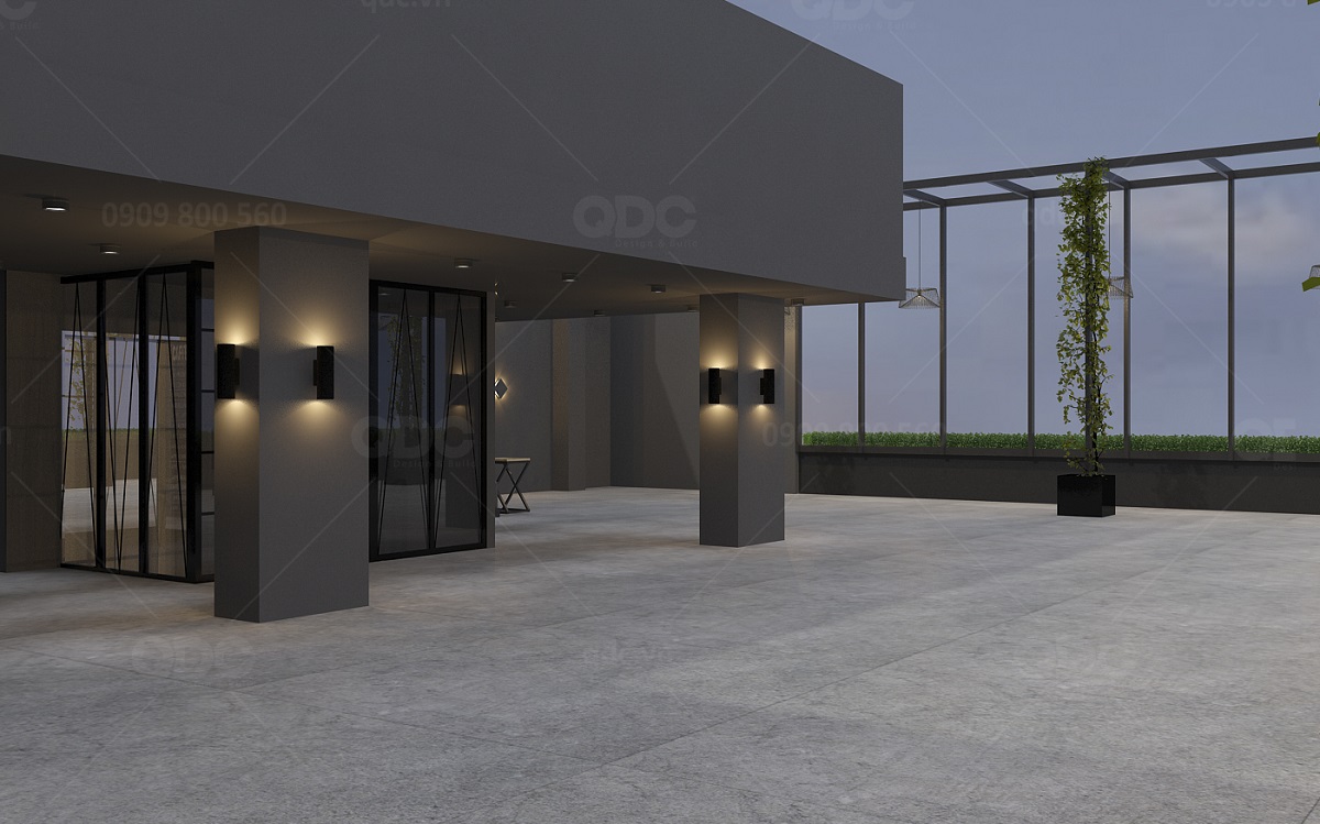 thiết kế nhà hàng Âu SHP Gourmet