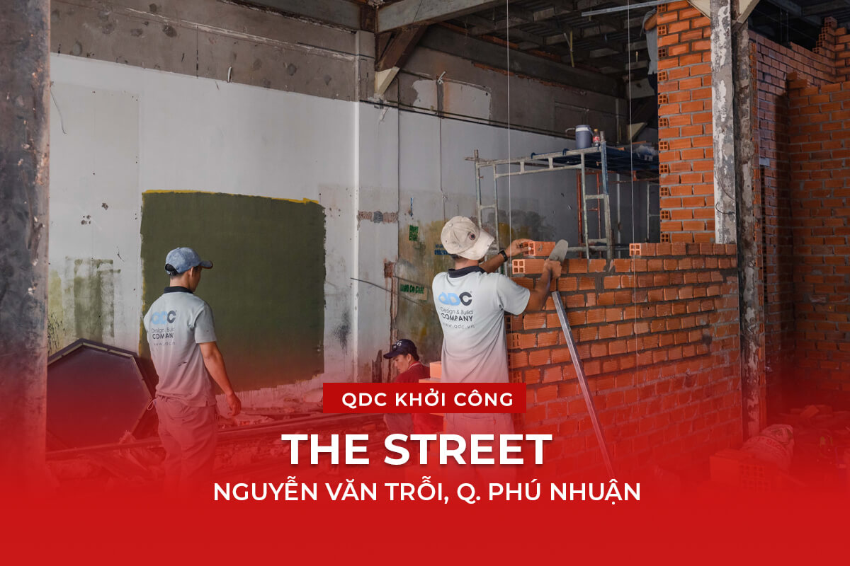 QDC KHỞI CÔNG DỰ ÁN THE STREET 2300m²