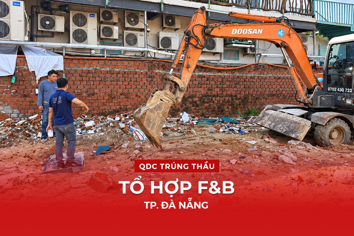 TRÚNG THẦU TỔ HỢP FNB RỘNG 1200m2