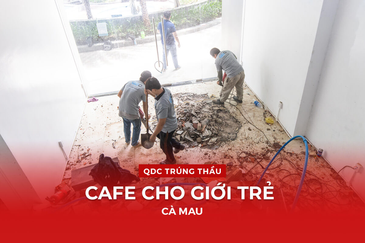 TRÚNG THẦU CHUỖI CÀ PHÊ LẦN ĐẦU TIÊN XUẤT HIỆN TẠI CÀ MAU