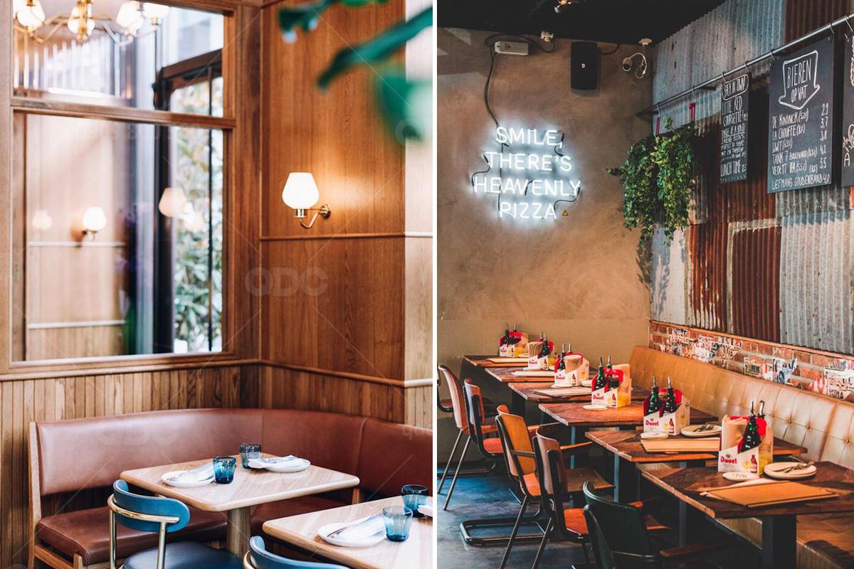 Xu hướng màu sắc trong thiết kế nhà hàng 2021