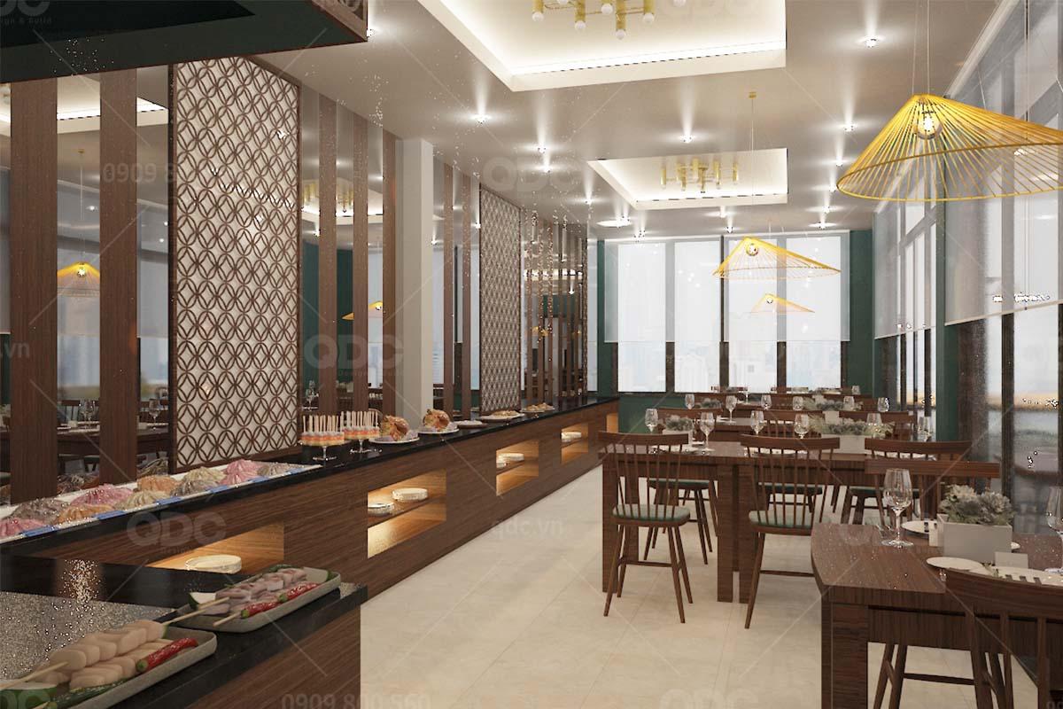 đặc điểm nhà hàng buffet